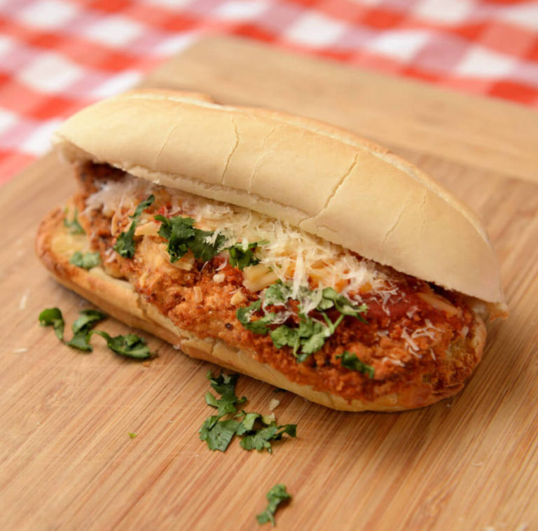 Chicken Parmesan Sandwich Fratelli's New York Pizza